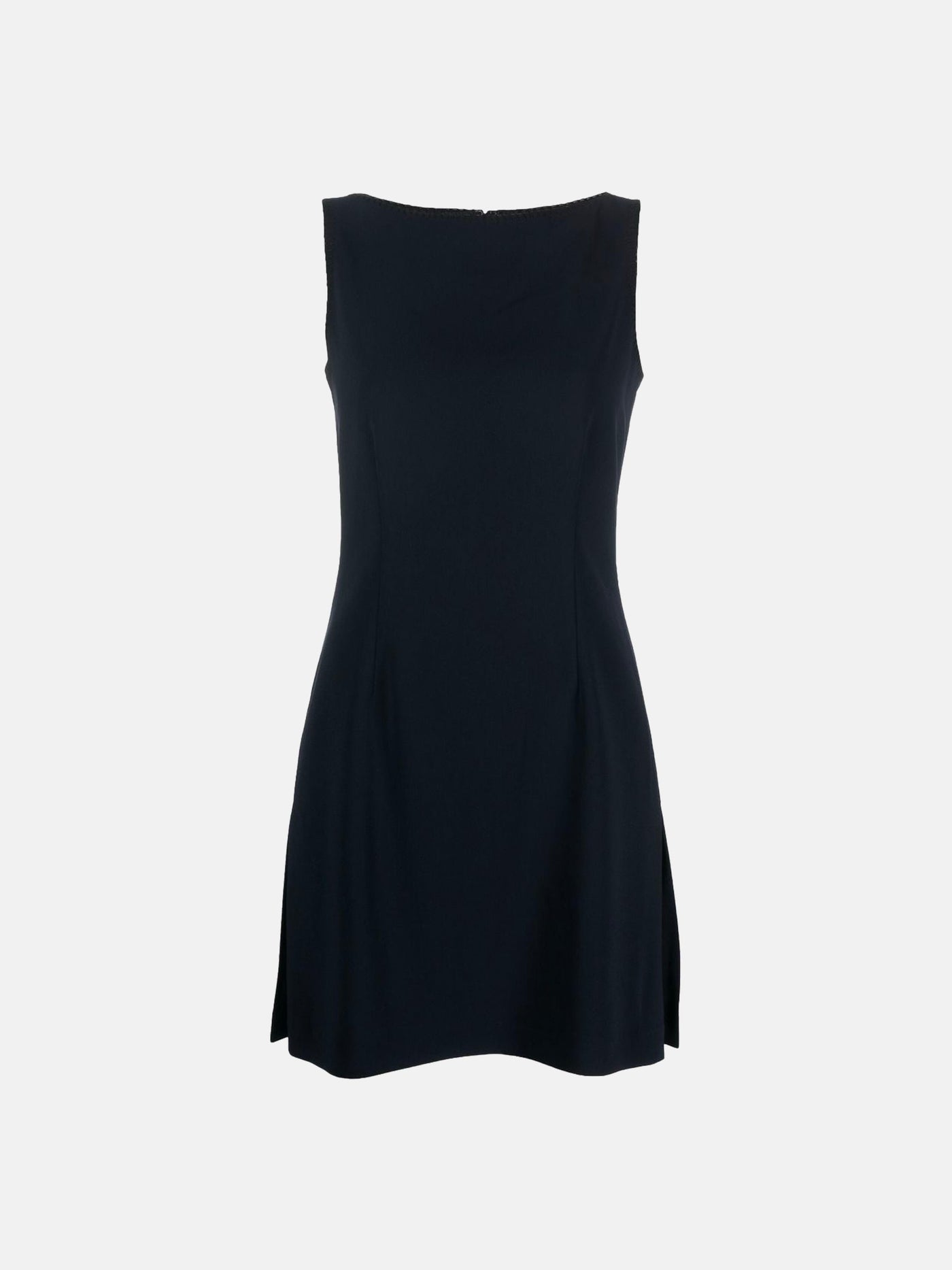 Sleeveless sheath dress, dark blue