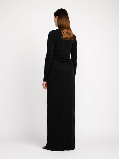 Florence evening dress, black