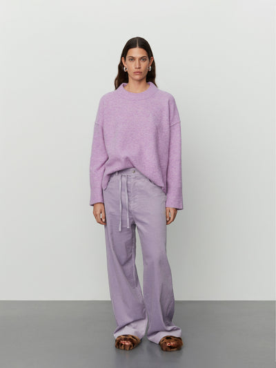Josie Cozy Days pullover, light violet