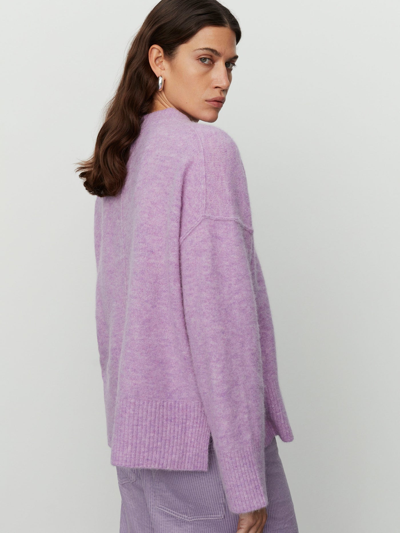 Josie Cozy Days pullover, light violet
