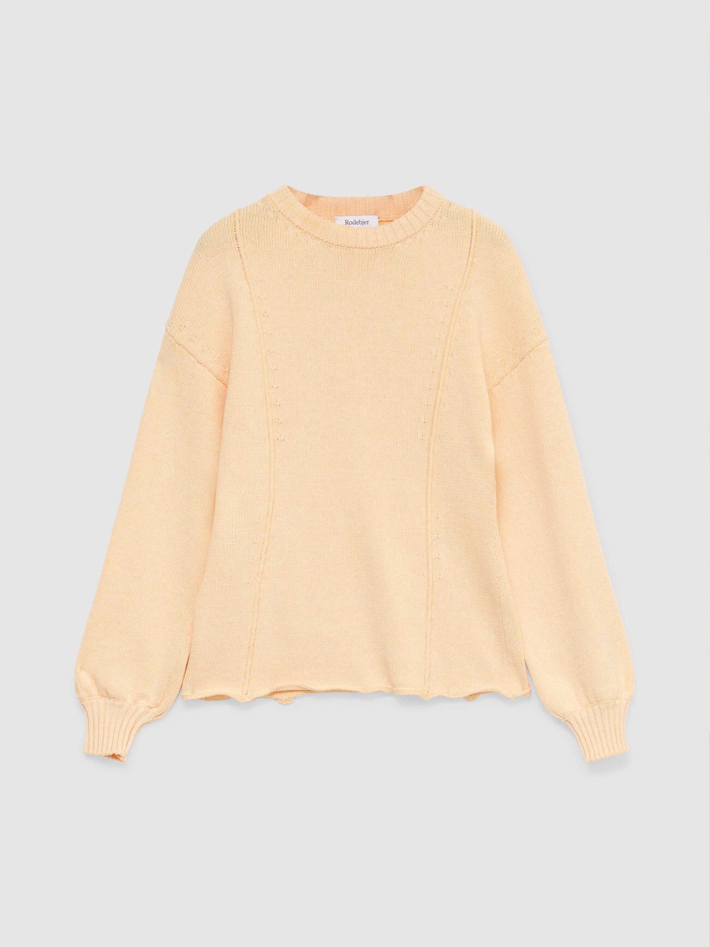 Taylor knitted sweater, peach