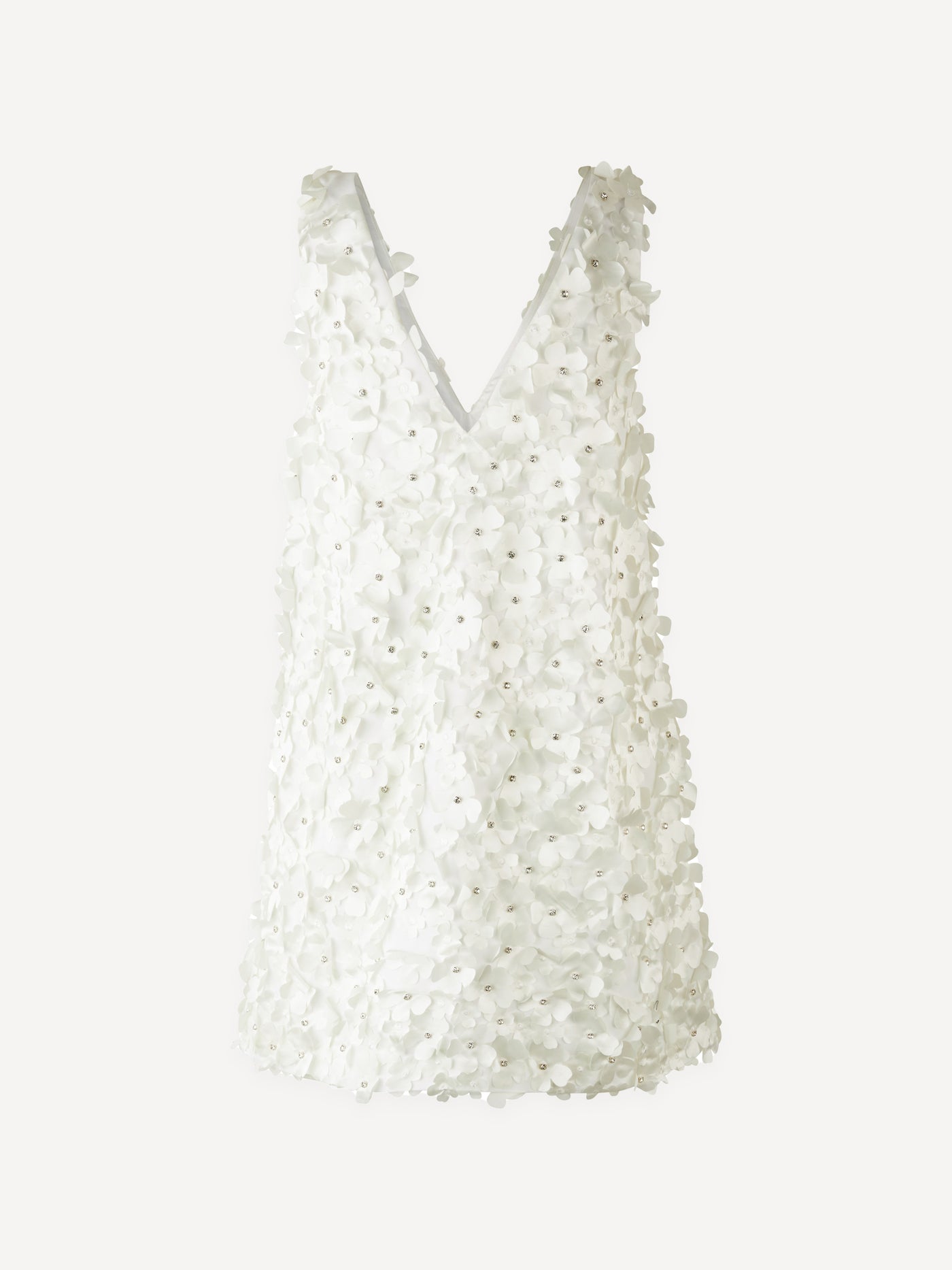 Elena dress, white