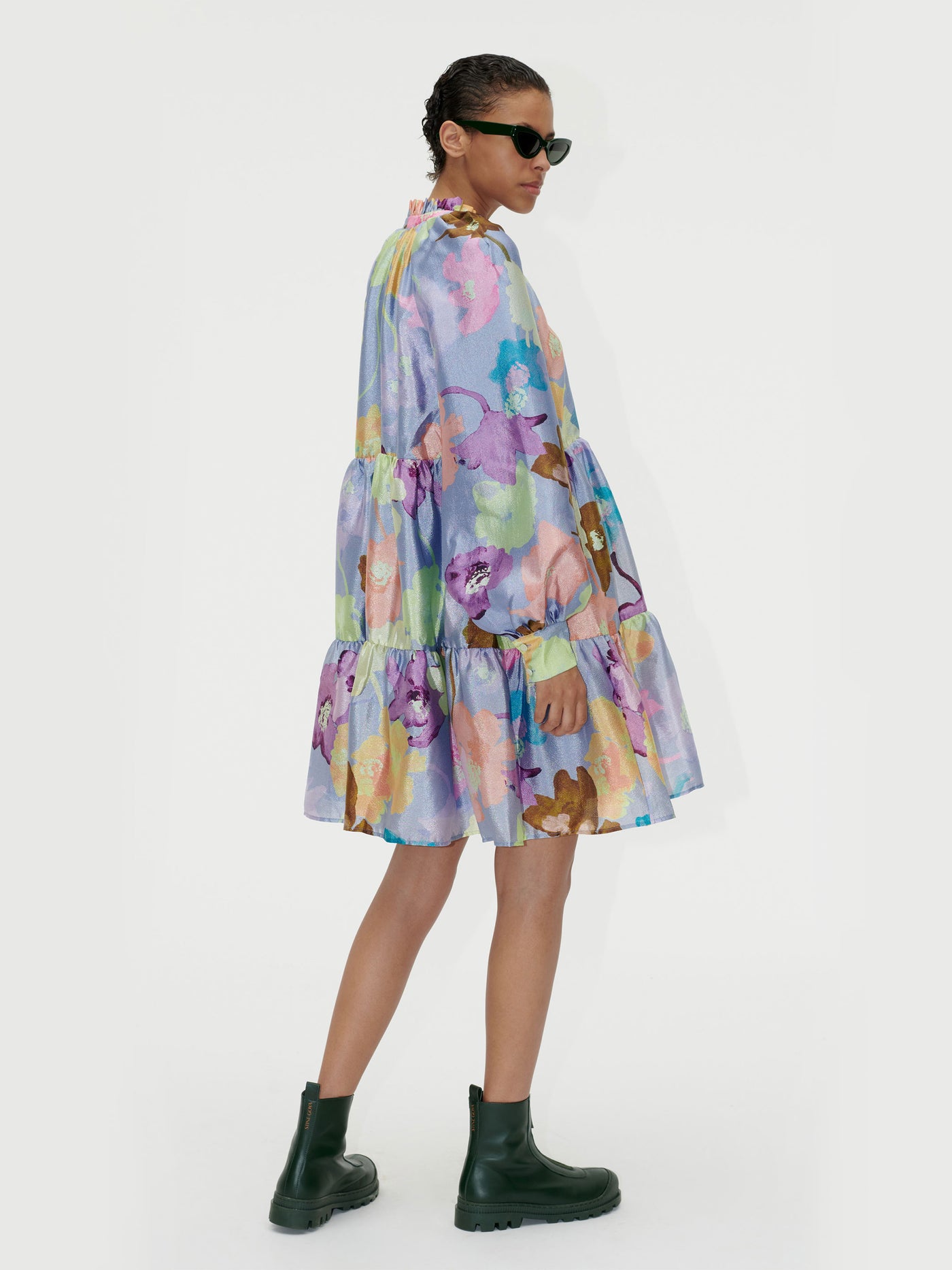 Jasmine dress, multicolor