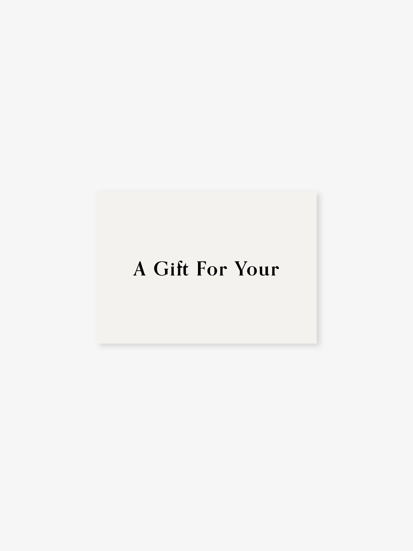 Gift card to The Ateljé (physical)