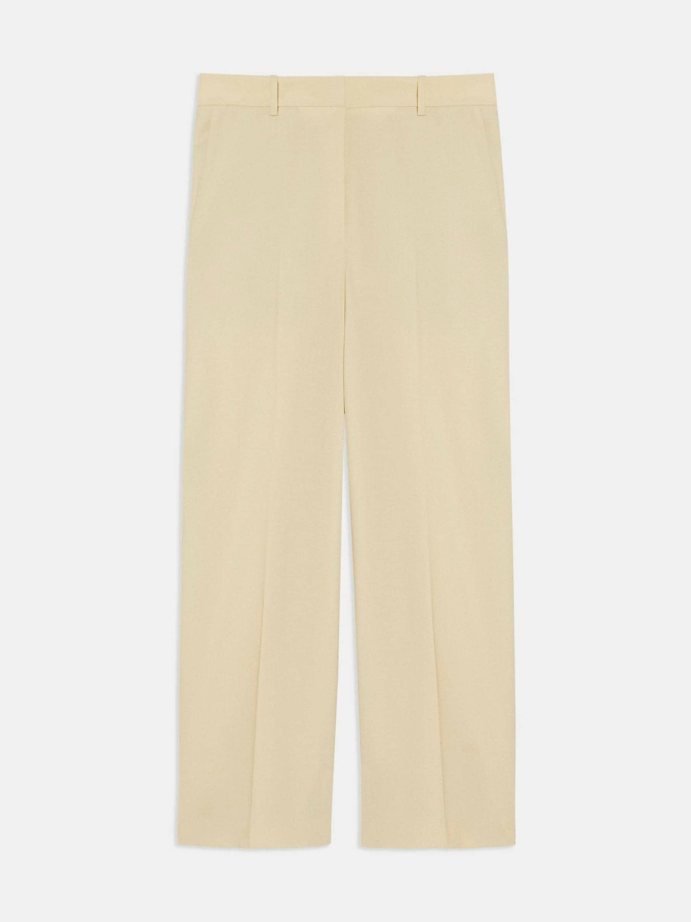 Trousers, buttery yellow