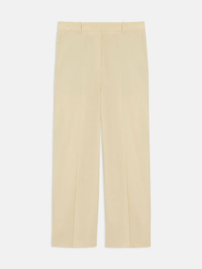 Trousers, buttery yellow