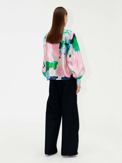 Eddy blouse, clouds