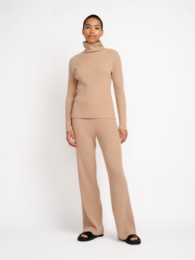 Terra neulehousut, beige