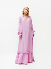 Rosalin mekko, vaaleanpunainen
